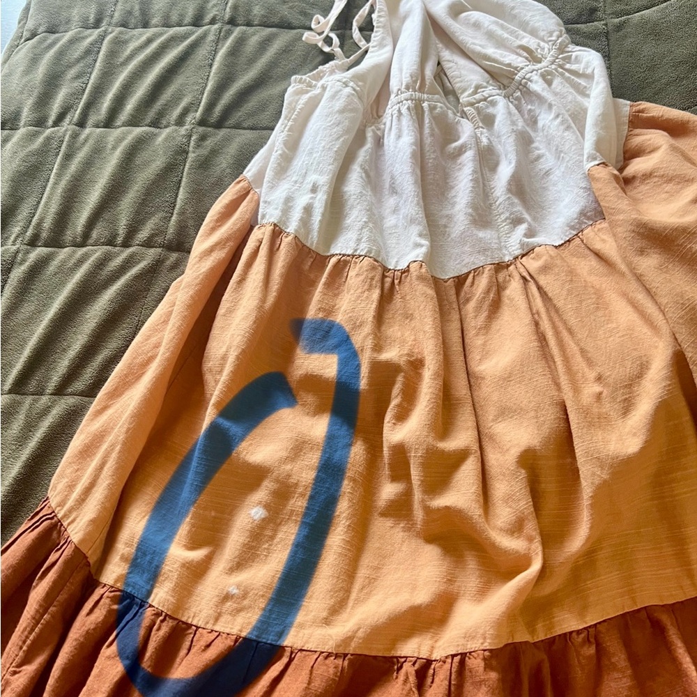Anthropologie The Raya Colorblock Maxi Dress Size S - Picture 8 of 10